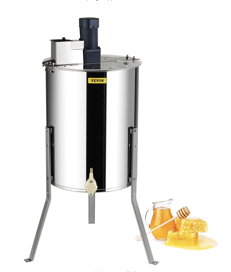 Centrifuge extractor for Honey